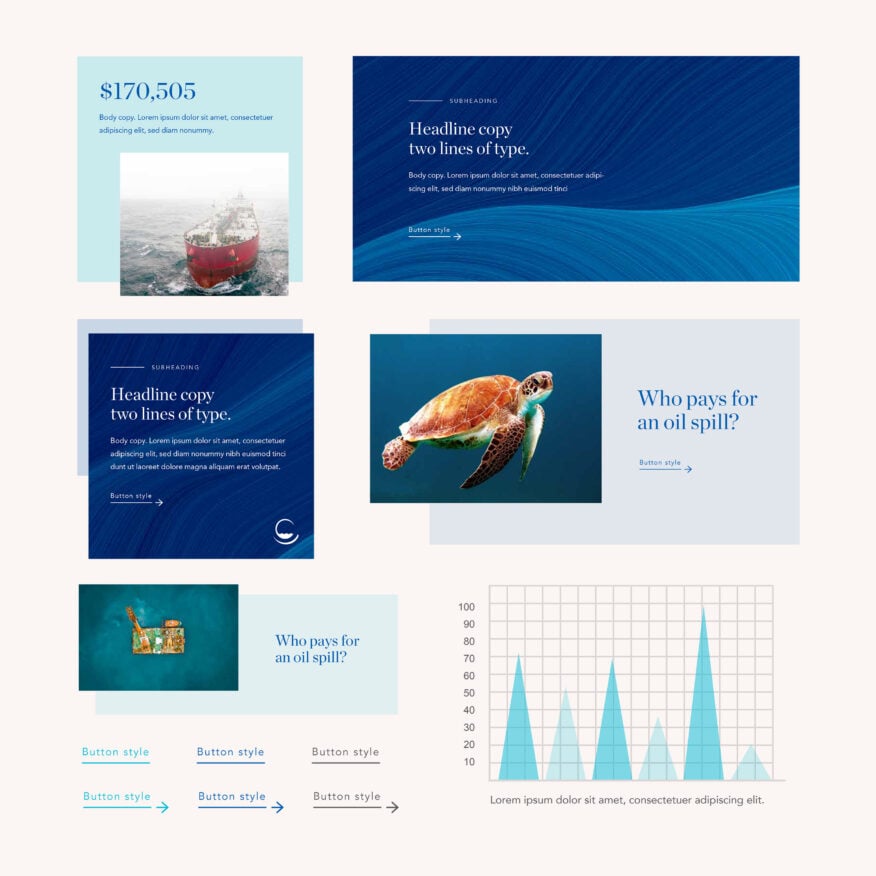 Clear Seas Branding Example
