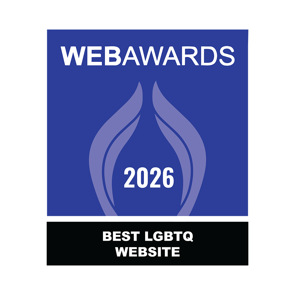 2026 WebAward for Best LGBTQ Website