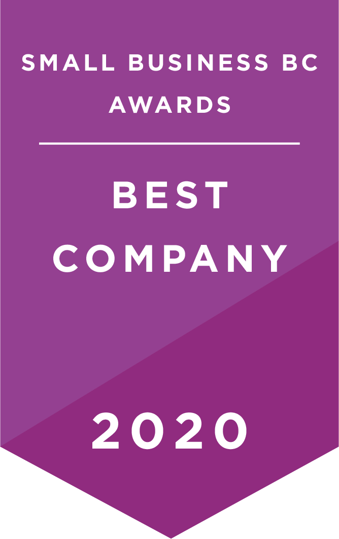 Small Business BC Best Company Award 2020