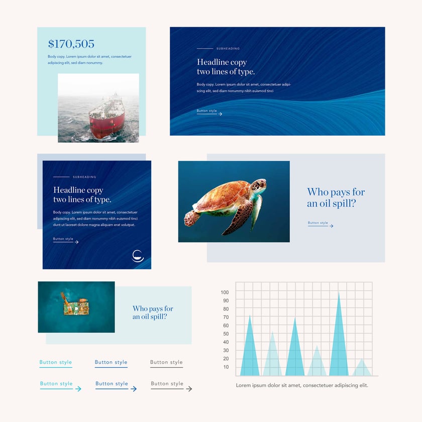 Clear Seas Branding Example