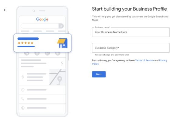 Google My Business - Building Your Business Profile