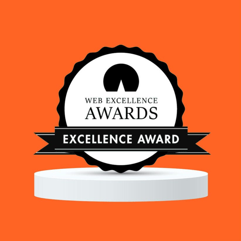 Twirling Umbrellas wins two Web Excellence Awards