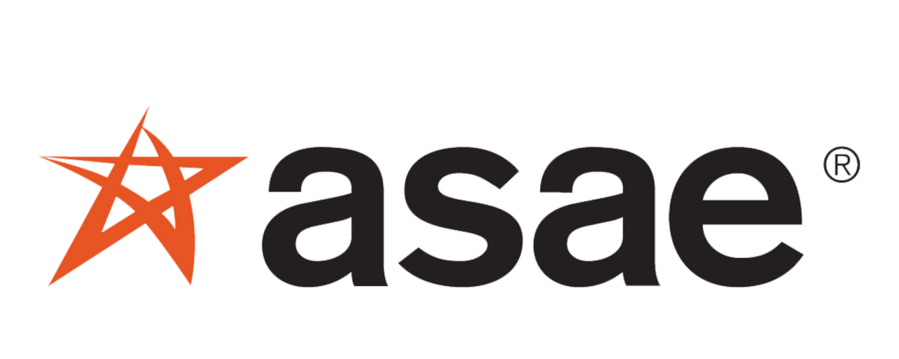 ASAE logo with orange star icon and black text