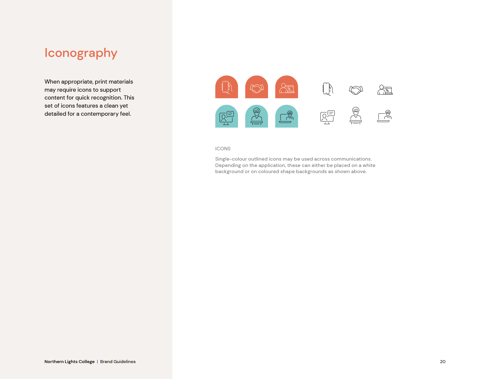 Northern Lights College iconography