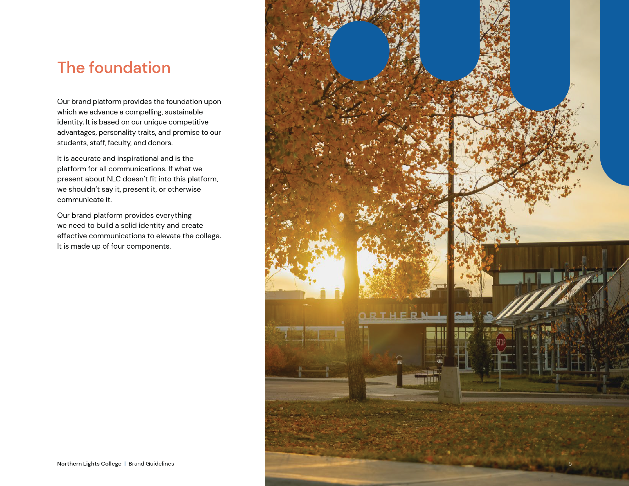 Northern Lights College brand foundation