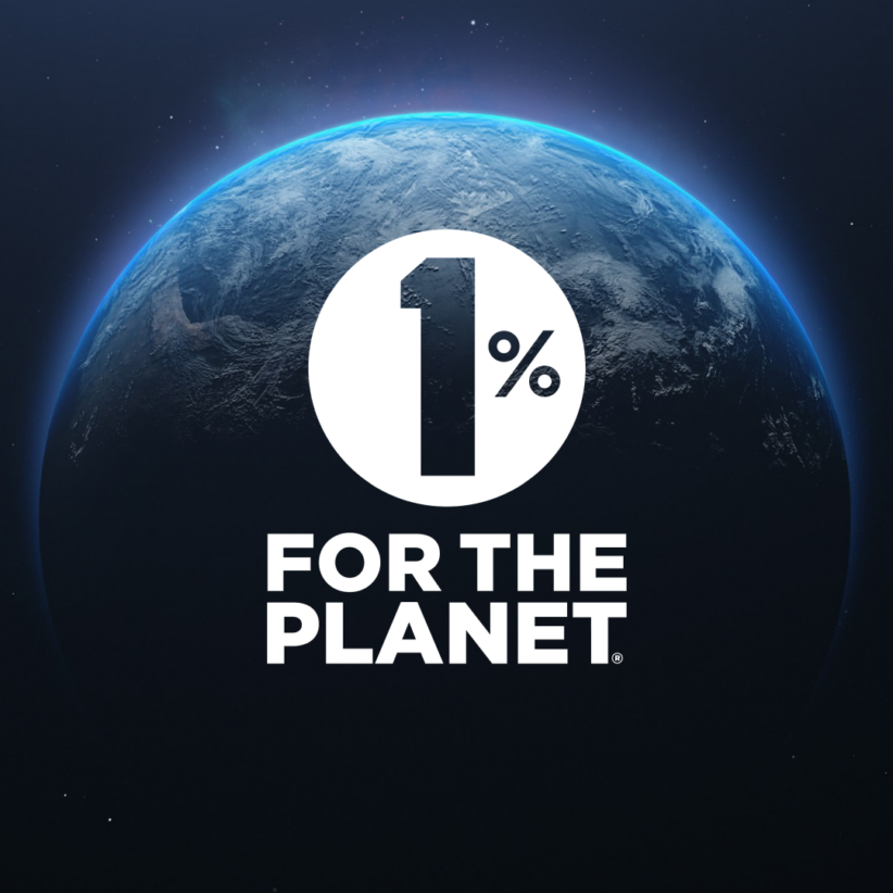 We’re partnering with 1% for the Planet.