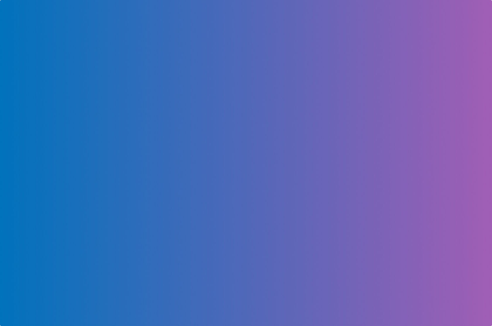 Gradient in COTO blue to purple