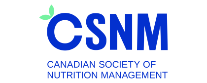 Canadian Society of Nutrition Management Logo