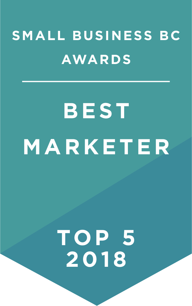 Small Business BC Awards Top 5 Marketer