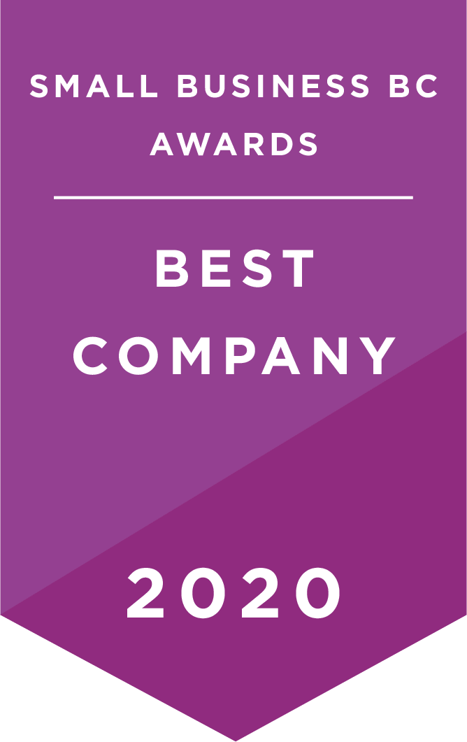 Small Business BC Best Company Award 2020
